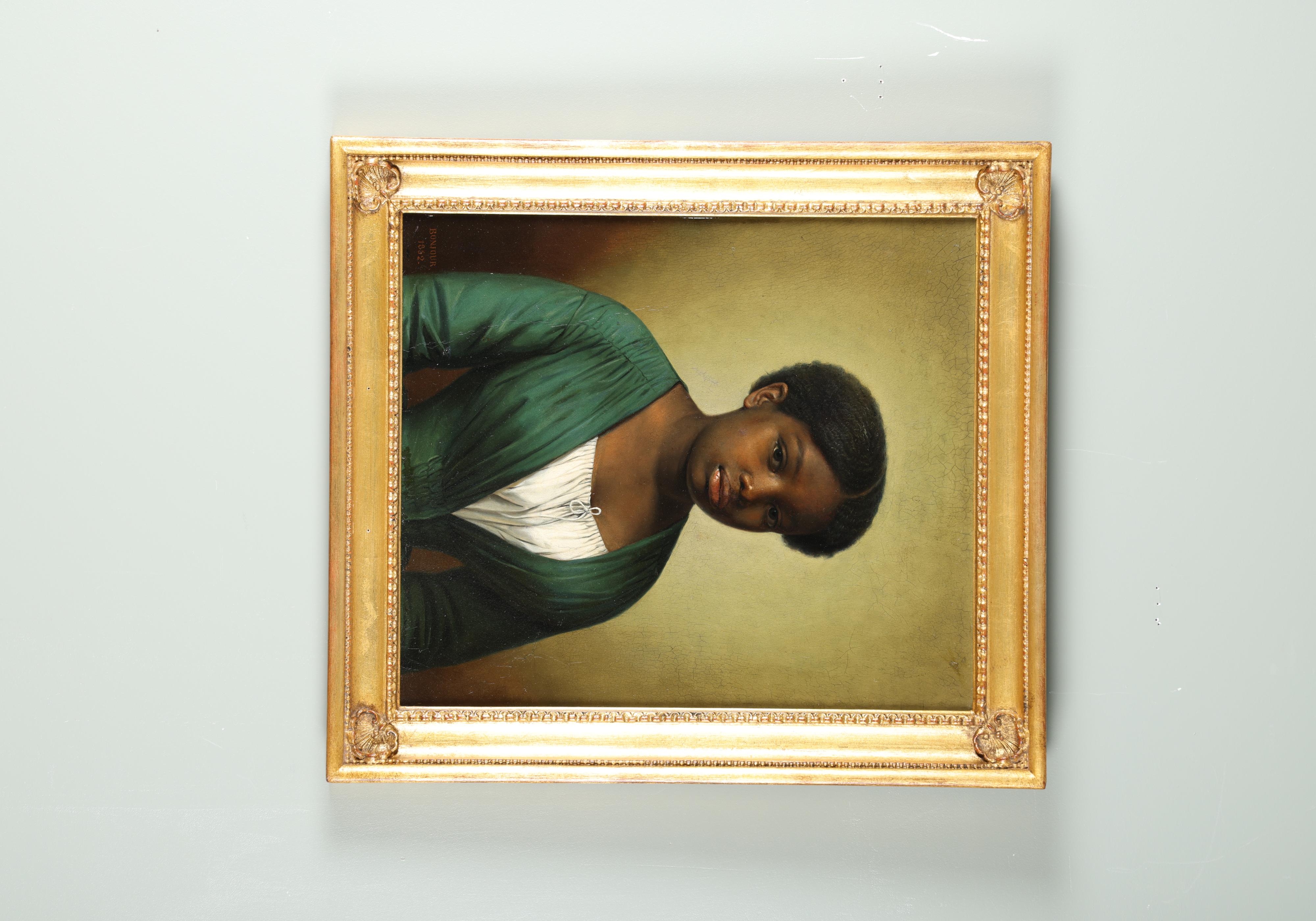 Bonjour, Jean-Baptiste (1801-1882) || Portrait of a young lady, a free person of colour (£10,000-15,000)